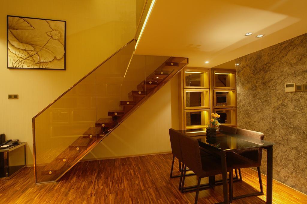 Heefun Apartment Hotel Guangzhou - Poly D Plaza Branch Zimmer foto