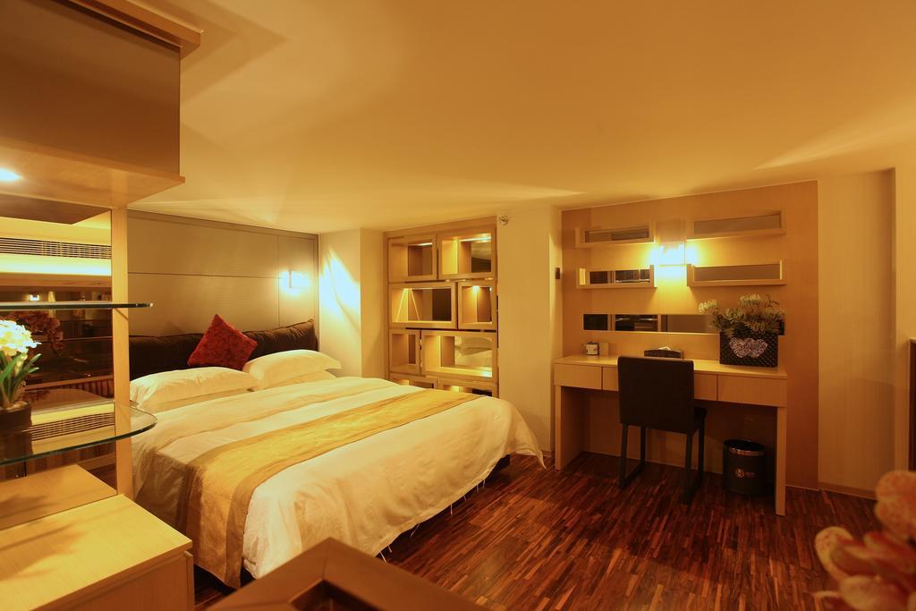Heefun Apartment Hotel Guangzhou - Poly D Plaza Branch Zimmer foto