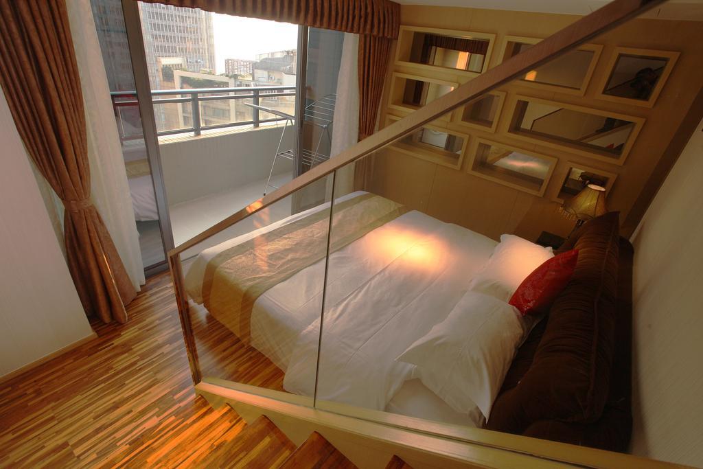 Heefun Apartment Hotel Guangzhou - Poly D Plaza Branch Zimmer foto